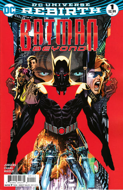 Cover for Batman Beyond (DC, 2016 series) #1