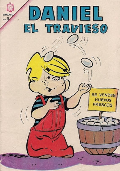 Cover for Daniel el travieso (Editorial Novaro, 1964 series) #24