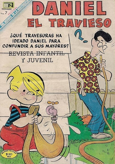 Cover for Daniel el travieso (Editorial Novaro, 1964 series) #61