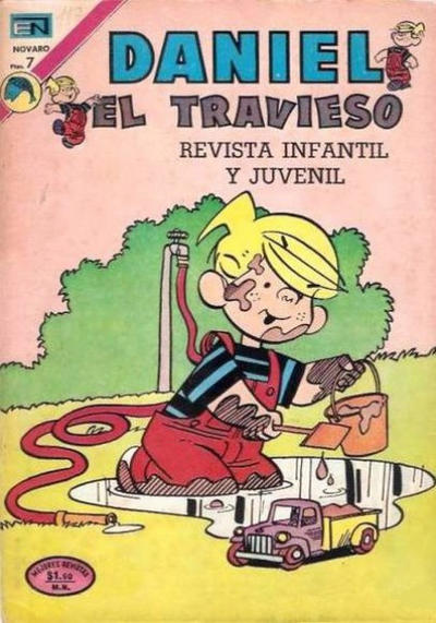 Cover for Daniel el travieso (Editorial Novaro, 1964 series) #117
