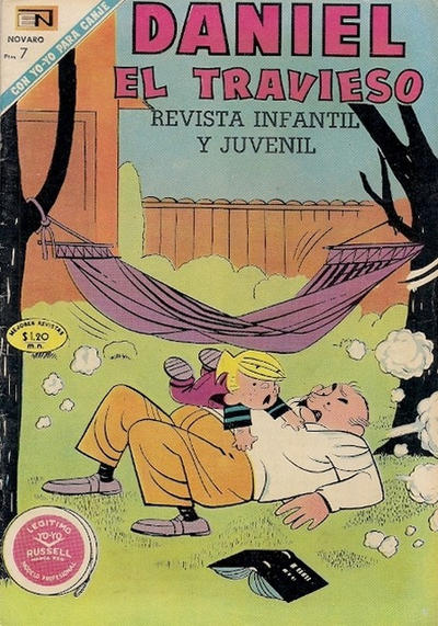 Cover for Daniel el travieso (Editorial Novaro, 1964 series) #80