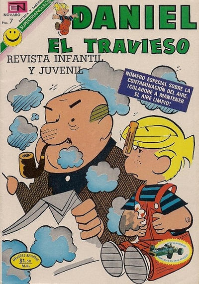 Cover for Daniel el travieso (Editorial Novaro, 1964 series) #103 [Española]