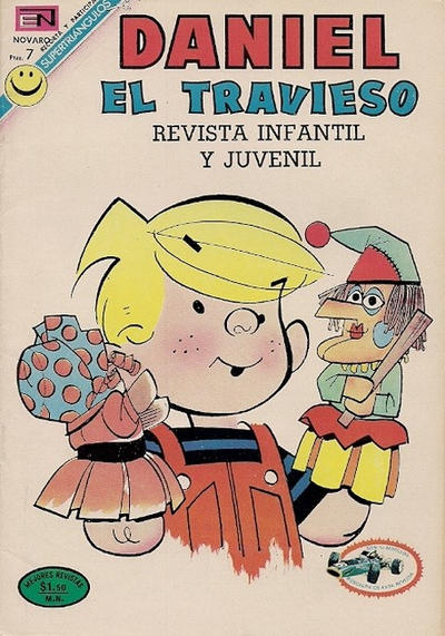 Cover for Daniel el travieso (Editorial Novaro, 1964 series) #100