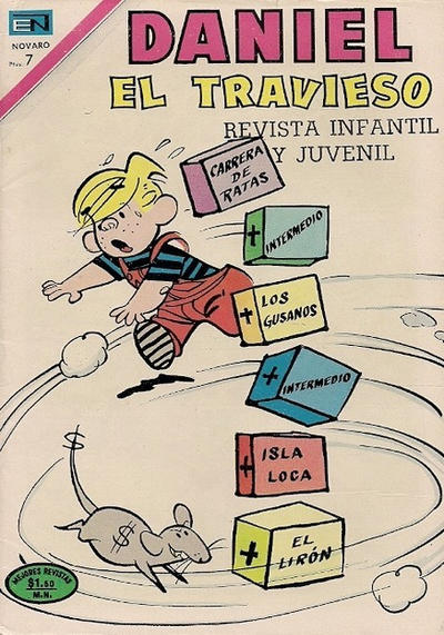 Cover for Daniel el travieso (Editorial Novaro, 1964 series) #94