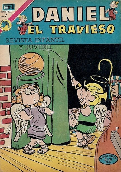 Cover for Daniel el travieso (Editorial Novaro, 1964 series) #121
