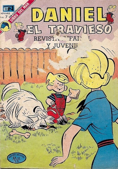 Cover for Daniel el travieso (Editorial Novaro, 1964 series) #129