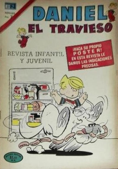 Cover for Daniel el travieso (Editorial Novaro, 1964 series) #134