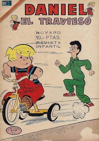 Cover for Daniel el travieso (Editorial Novaro, 1964 series) #164