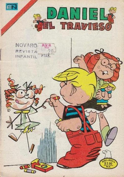 Cover for Daniel el travieso (Editorial Novaro, 1964 series) #184