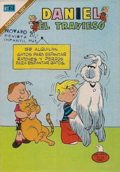 Cover for Daniel el travieso (Editorial Novaro, 1964 series) #246