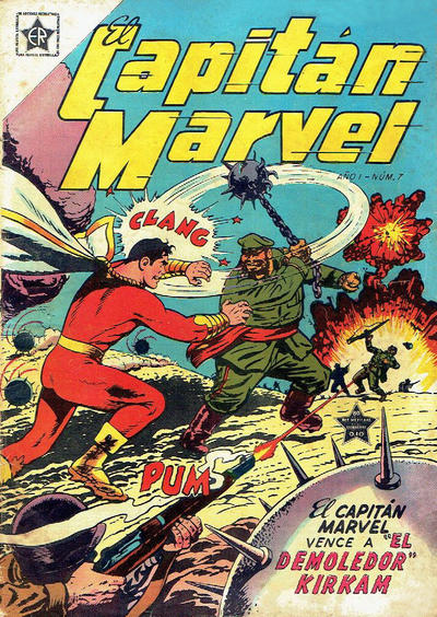 Cover for El Capitan Marvel (Editorial Novaro, 1952 series) #7