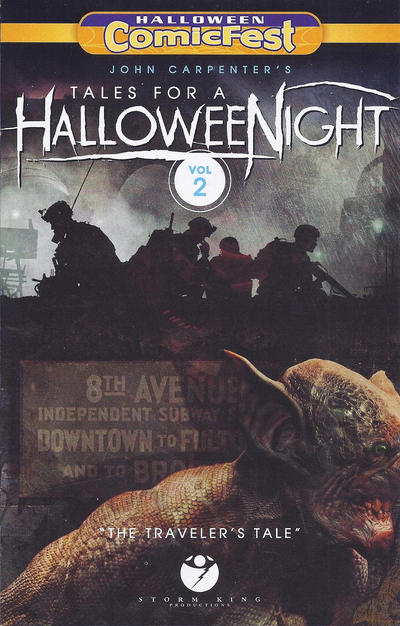 Cover for John Carpenter's Tales for a HalloweeNight Volume Two (A Traveler's Tale) (Storm King Productions, 2016 series) 