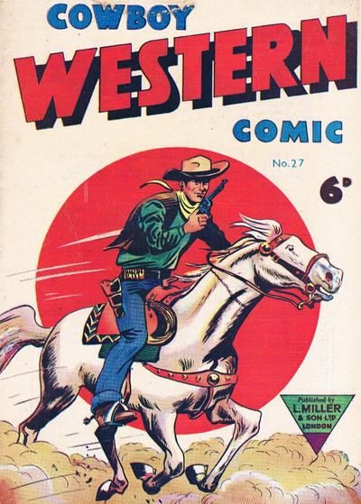 Cover for Cowboy Western Comics (L. Miller & Son, 1956 series) #27