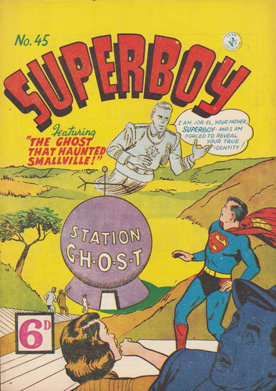 Cover for Superboy (K. G. Murray, 1949 series) #45 [6D]