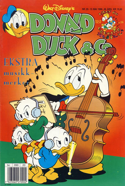 Cover for Donald Duck & Co (Hjemmet / Egmont, 1948 series) #20/1996