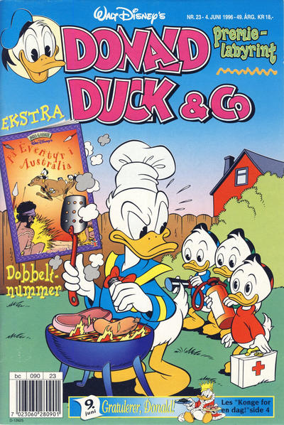 Cover for Donald Duck & Co (Hjemmet / Egmont, 1948 series) #23/1996