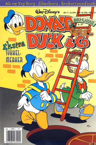 Cover for Donald Duck & Co (Hjemmet / Egmont, 1948 series) #17/1996