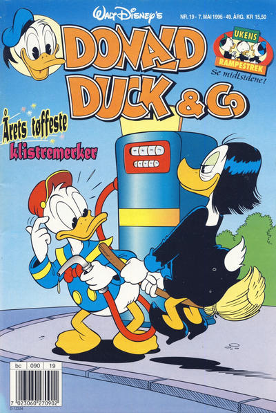 Cover for Donald Duck & Co (Hjemmet / Egmont, 1948 series) #19/1996