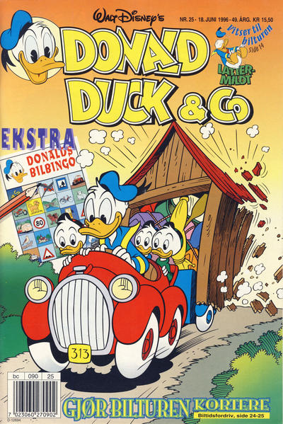 Cover for Donald Duck & Co (Hjemmet / Egmont, 1948 series) #25/1996