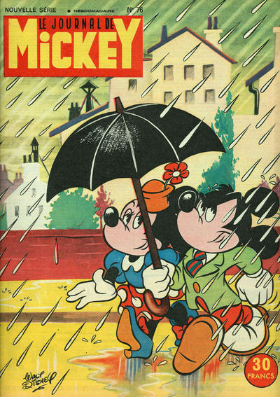Cover for Le Journal de Mickey (Hachette, 1952 series) #76