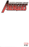 Cover Thumbnail for Avengers (2017 series) #1 [Blank Cover Variant]
