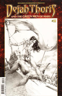 Cover Thumbnail for Dejah Thoris and the Green Men of Mars (Dynamite Entertainment, 2013 series) #11 [Jay Anacleto Sketch Subscription Exclusive Variant]