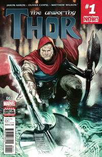Cover Thumbnail for The Unworthy Thor (Marvel, 2017 series) #1 [Olivier Coipel]
