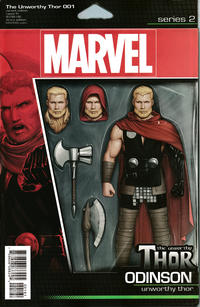 THORS #1 ACTION FIGURE Variant Cover by John Tyler Christopher