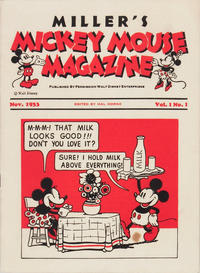 Cover Thumbnail for Mickey Mouse Magazine [Second Series] (Disney, 1933 series) #v1#1 [Miller's Variant]