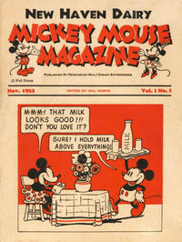 Cover Thumbnail for Mickey Mouse Magazine [Second Series] (Disney, 1933 series) #v1#1 [New Haven Dairy Variant]