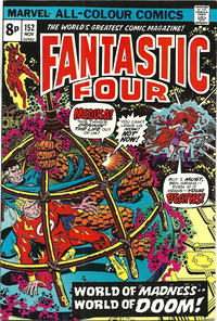 Cover Thumbnail for Fantastic Four (Marvel, 1961 series) #152 [British]