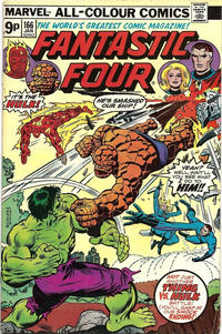 Cover Thumbnail for Fantastic Four (Marvel, 1961 series) #166 [British]