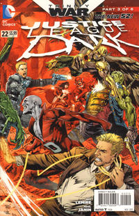 Cover Thumbnail for Justice League Dark (DC, 2011 series) #22 [Second Printing]