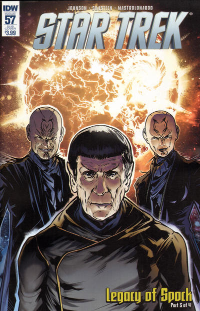 Cover for Star Trek (IDW, 2011 series) #57 [Subscription Cover]