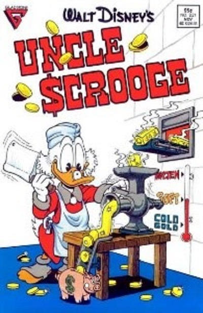 Cover for Walt Disney's Uncle Scrooge (Gladstone, 1986 series) #231 [Newsstand]