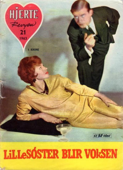 Cover for Hjerterevyen (Serieforlaget / Se-Bladene / Stabenfeldt, 1960 series) #21/1963