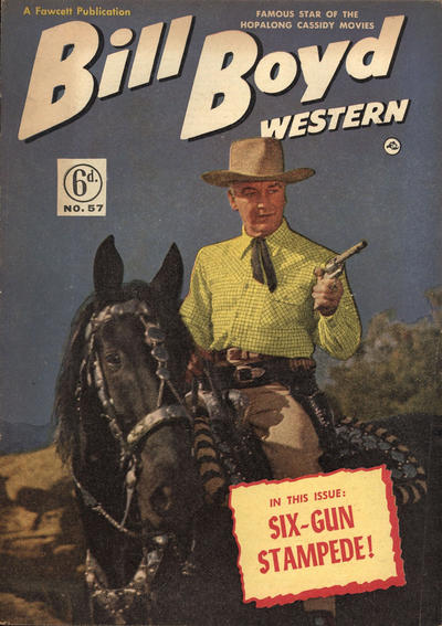 Cover for Bill Boyd Western (L. Miller & Son, 1950 series) #57
