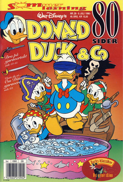 Cover for Donald Duck & Co (Hjemmet / Egmont, 1948 series) #28/1996