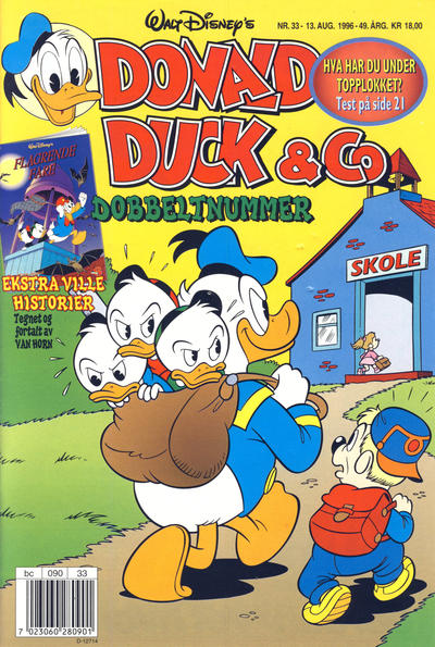 Cover for Donald Duck & Co (Hjemmet / Egmont, 1948 series) #33/1996