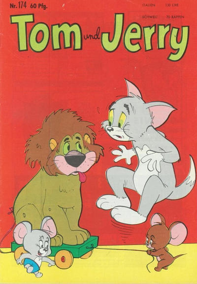 Cover for Tom und Jerry (Tessloff, 1959 series) #174