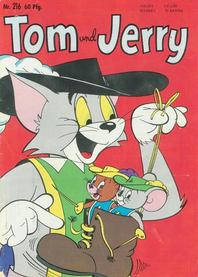 Cover for Tom und Jerry (Tessloff, 1959 series) #216
