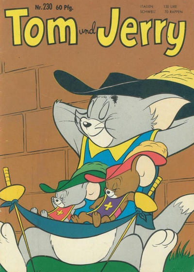 Cover for Tom und Jerry (Tessloff, 1959 series) #230