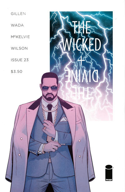 Cover for The Wicked + The Divine (Image, 2014 series) #23 [Cover A - Jamie McKelvie]