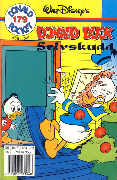 Cover for Donald Pocket (Hjemmet / Egmont, 1968 series) #179 - Selvskudd [1. opplag]