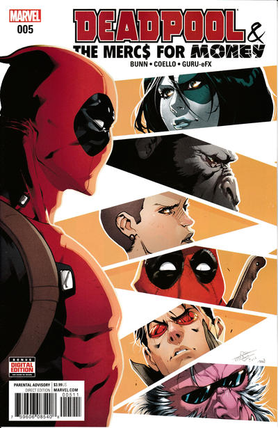 Cover for Deadpool & the Mercs for Money (Marvel, 2016 series) #5