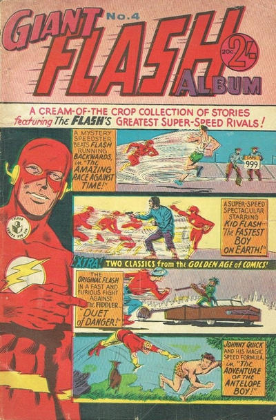 Cover for Giant Flash Album (K. G. Murray, 1965 ? series) #4