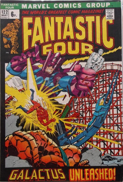 Cover for Fantastic Four (Marvel, 1961 series) #122 [British]