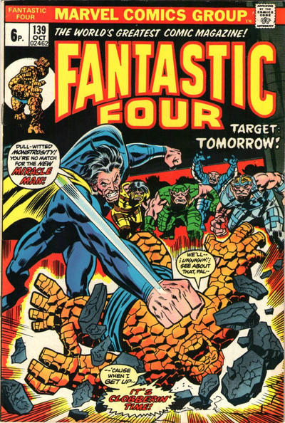 Cover for Fantastic Four (Marvel, 1961 series) #139 [British]