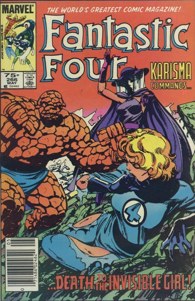 Cover for Fantastic Four (Marvel, 1961 series) #266 [Canadian]