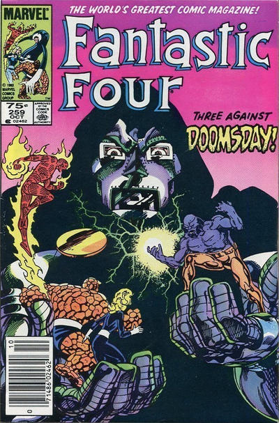 Cover for Fantastic Four (Marvel, 1961 series) #259 [Canadian]